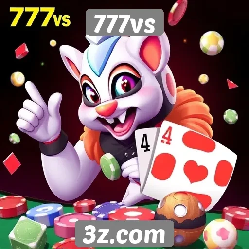 Variedade de jogos oferecidos pelo site 777vs